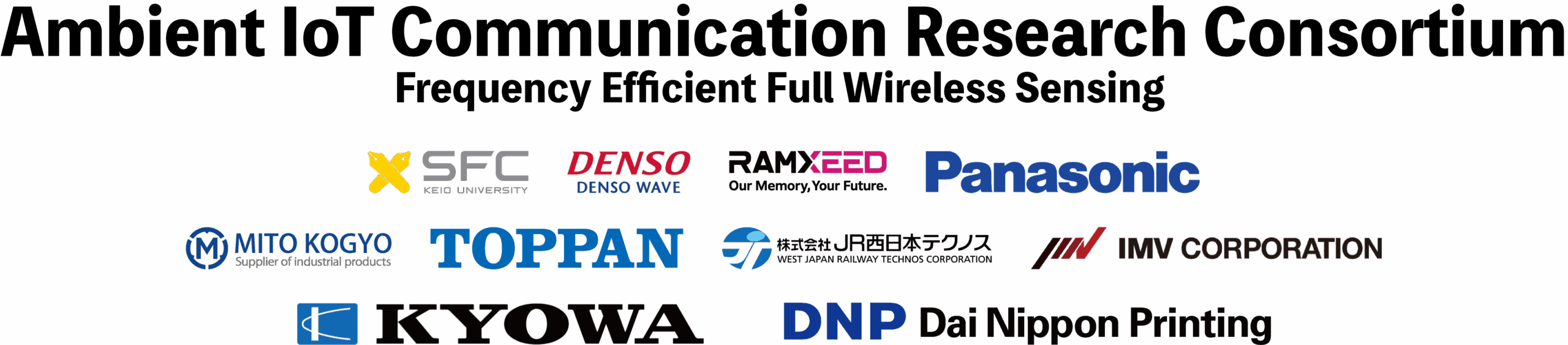 Ambient IoT Communication Research Consortium